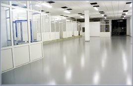 Aplicare rășină epoxidică în zonă birouri